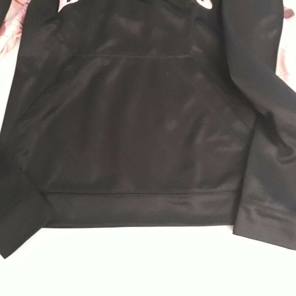 Huntworth Drysdale Hooded Jacket Women Large Black Pink Camo Pullover - Picture 4 of 11